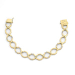 MICHAEL M Bracelets 14K Yellow Gold / Small Octave Chain Link Bracelet