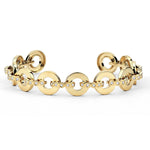 MICHAEL M Bracelets Chroma Gold Arch Cuff