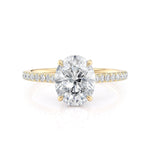 MICHAEL M Engagement Rings Crown R749-2 Oval