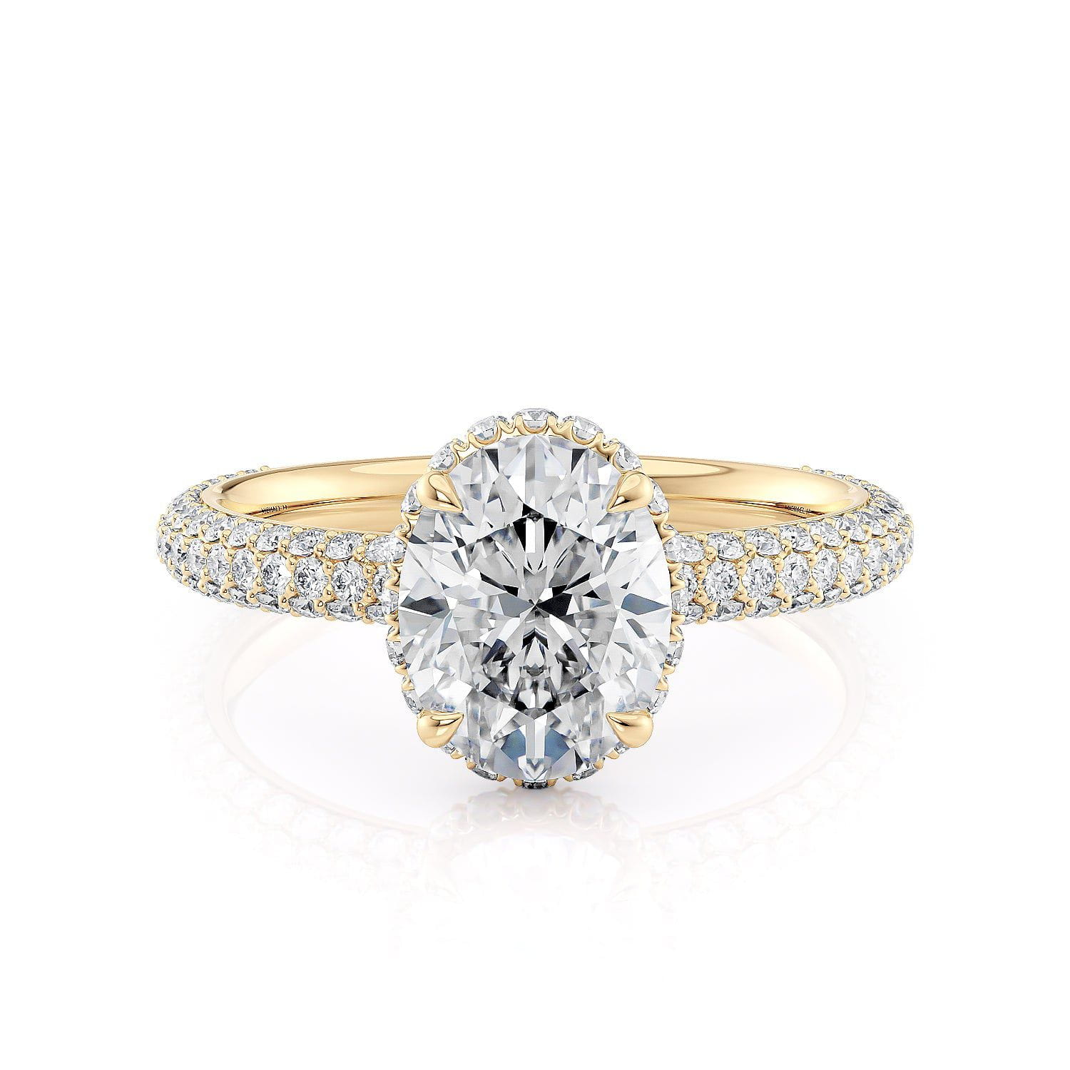 MICHAEL M Engagement Rings Crown R808-2.5