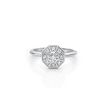 MICHAEL M Fashion Rings 14K White Gold / 6 Octave Diamond Ring