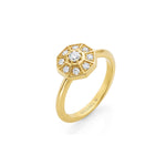 MICHAEL M Fashion Rings 14K Yellow Gold / 4 Octave Diamond Ring
