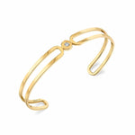 MICHAEL M Bracelets 14K Yellow Gold / Small Alignment Cuff BR359