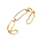 MICHAEL M Bracelets 14K Yellow Gold / Small Endless Link Cuff BR516