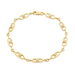 MICHAEL M Bracelets 14K Yellow Gold / Small Streamlined Infinity Bracelet BR520