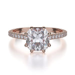 MICHAEL M Engagement Rings 18K Rose Gold Crown R712-1.5 R712-1.5RG