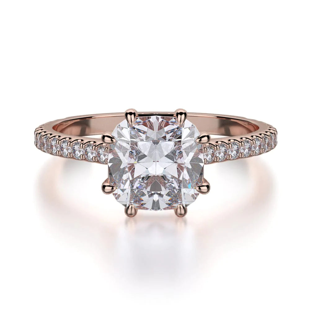 MICHAEL M Engagement Rings 18K Rose Gold Crown R712-1.5 R712-1.5RG