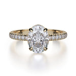 MICHAEL M Engagement Rings 18K Rose Gold Crown R715-2 R715-2RG