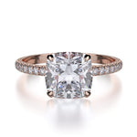 MICHAEL M Engagement Rings 18K Rose Gold Crown R724-1.5 R724-1.5RG