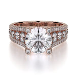 MICHAEL M Engagement Rings 18K Rose Gold Stella R513-1.5 R513-1.5RG