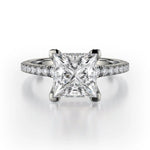 MICHAEL M Engagement Rings 18K White Gold Crown R781-1.5 R781-1.5WG