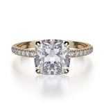 MICHAEL M Engagement Rings 18K Yellow Gold Crown R724-1.5 R724-1.5YG
