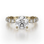 MICHAEL M Engagement Rings 18K Yellow Gold Crown R782-1.5 R781-1.5YG