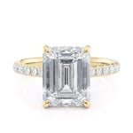 MICHAEL M Engagement Rings 18K Yellow Gold Crown R800-3 R800-3
