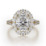 MICHAEL M Engagement Rings 18K Yellow Gold Defined R779-2.5 R779-2.5YG