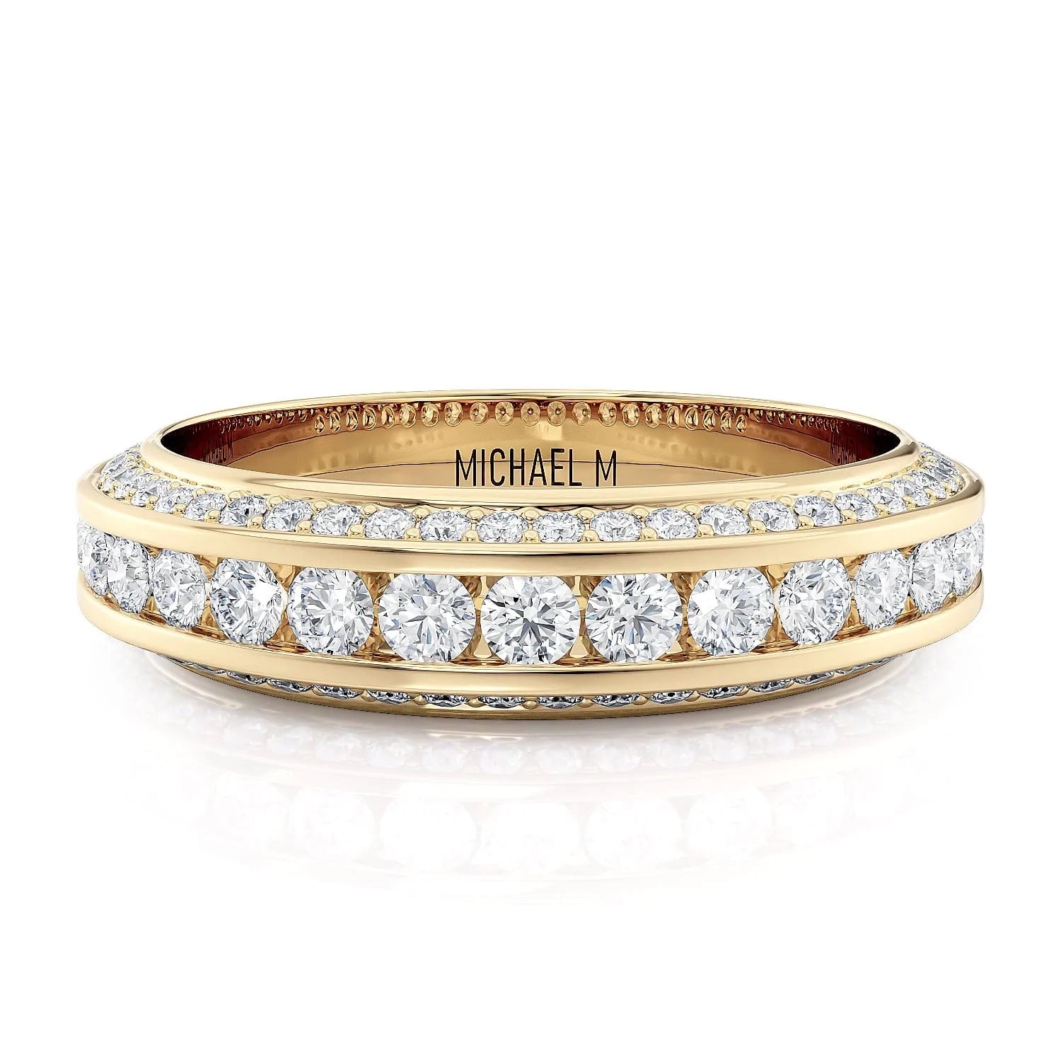 MICHAEL M Engagement Rings 18K Yellow Gold R797B R797B
