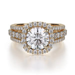 MICHAEL M Engagement Rings 18K Yellow Gold Stella R681-1.5 R681-1.5YG