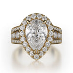 MICHAEL M Engagement Rings 18K Yellow Gold Stella R766-2 R766-2YG