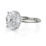 MICHAEL M Engagement Rings CROWN R750-3 Oval-Cut Diamond Solitaire
