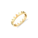 MICHAEL M Fashion Rings 14K Yellow Gold / 4 Mini Crown Ring B321-YG4