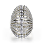 MICHAEL M High Jewelry Diamond Fan Ring