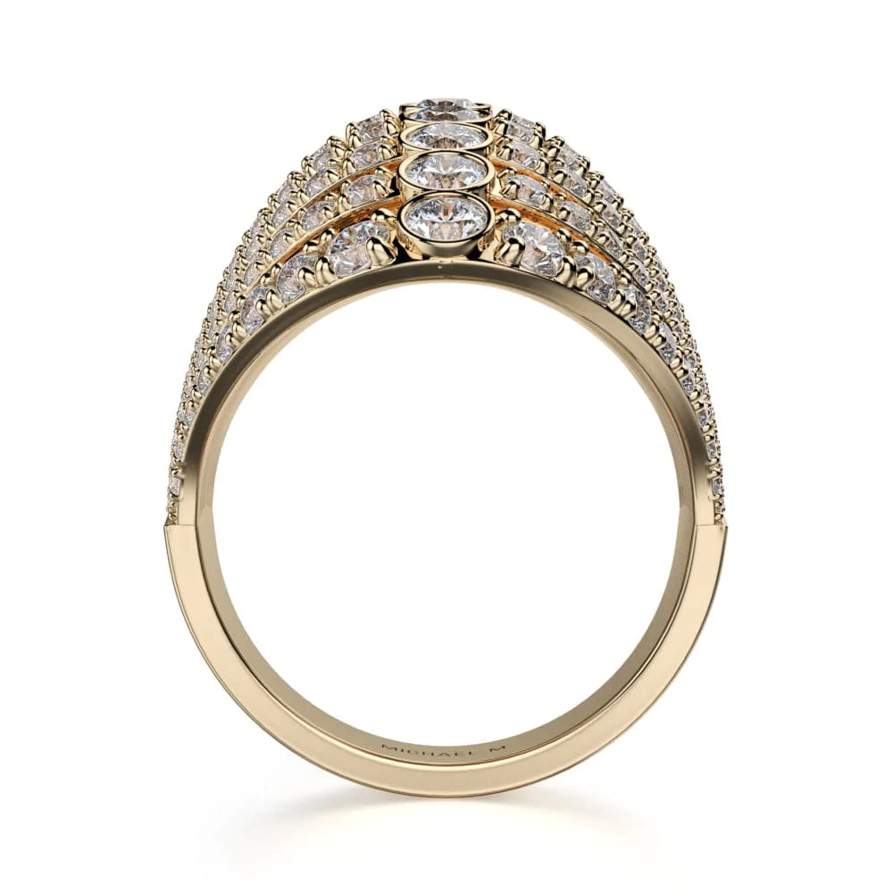 MICHAEL M High Jewelry Diamond Fan Ring