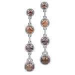 MICHAEL M High Jewelry Multi-Colored Diamond Drop Earrings ER218